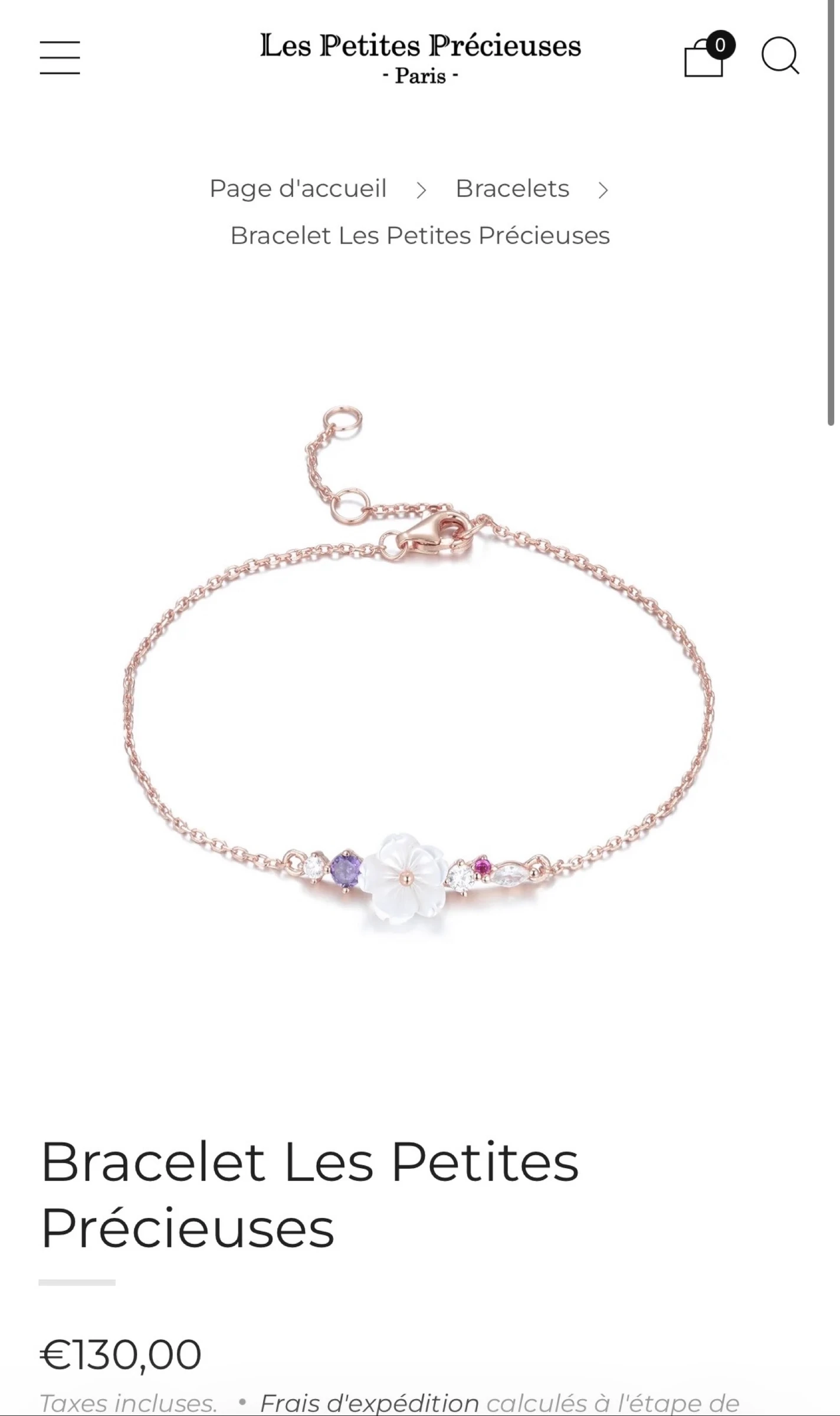 Pulseira de ouro rosa – photo 3